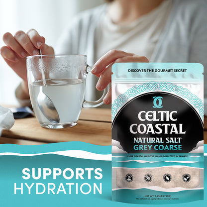 Celtic Coastal Grey Coarse - Natural Salt