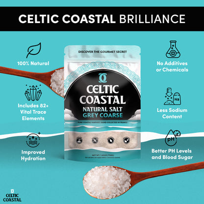 Celtic Coastal Grey Coarse - Natural Salt